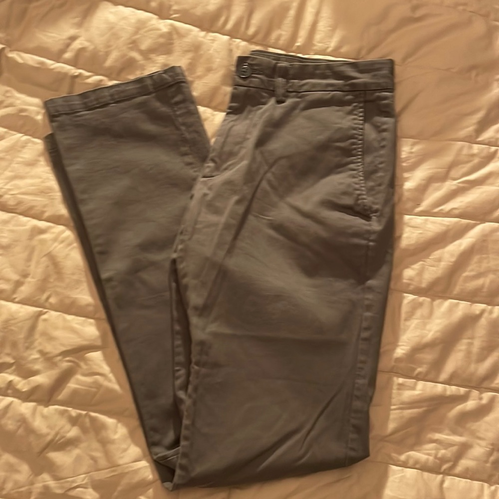 Grey slim fit old navy tousers